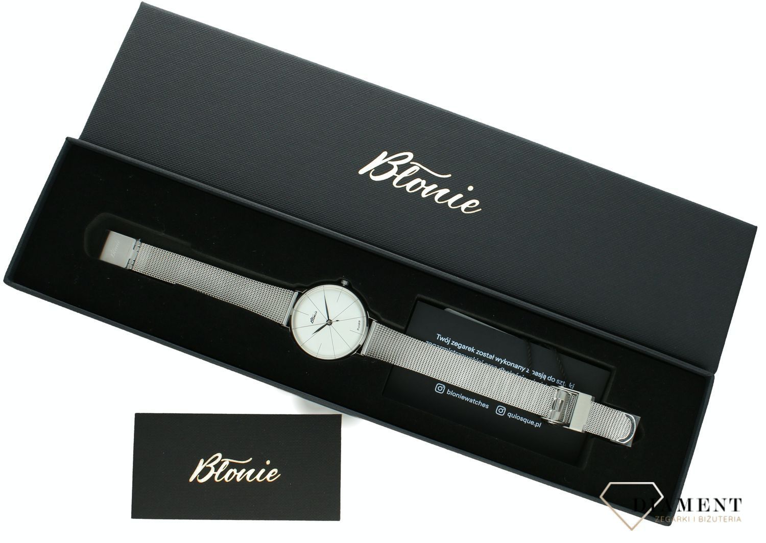 Polski zegarek damski Błonie Zodiak Damski Lilia ⌚ Grawer na zegarku gratis 🔝 Damski zegarek na bransolecie🎁Prezent na Walenty.jpg